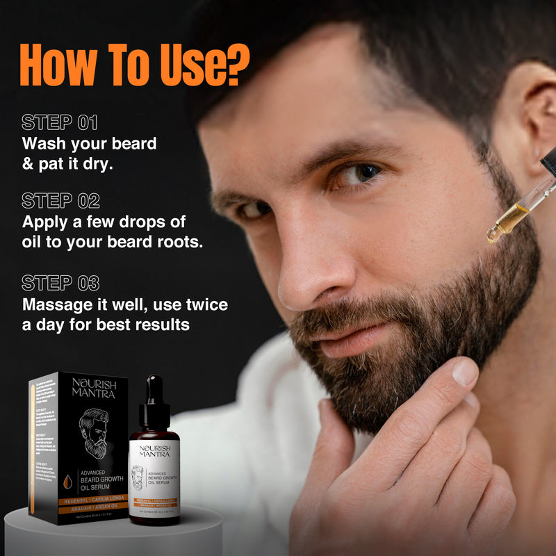 Advanced Beard Growth Oil Serum