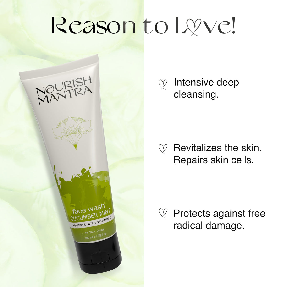 Cucumber Mint Upvan Face Wash