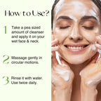 Green Tea Face Wash - Nourish Mantra India